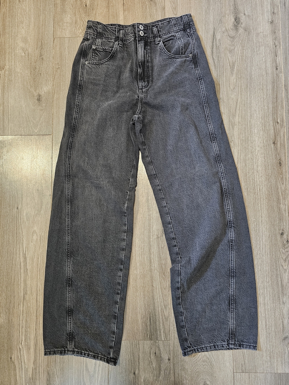 We The Frer- Aster High Rise Straight Black Jeans- NWOT